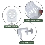 2Pcs Hanging Aquarium Plant Holder Adjustable Fish Tank Planter Cups Planter Cups For Aquascape Decorations 2 | PricZone