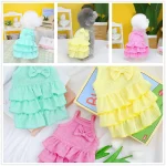 2023 Spring Pet Clothes Dog Princess Dresses Puppy Dress Pet Skirt Puppy Dog Princess Dresses for Small Medium Cat Costume Pug 1 | PricZone