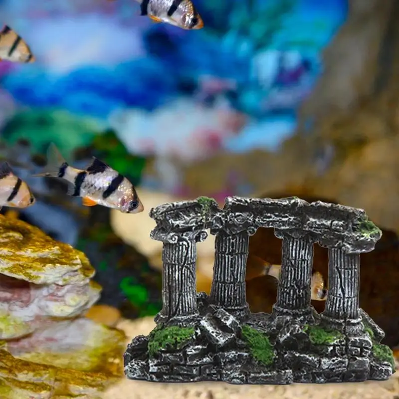 Vintage Roman Column Fish Tank Decoration 5 | PricZone Vintage Roman Column Fish Tank Decoration 5 | PricZone