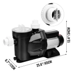 Powerful 25HP Pool Circulation Pump with Basket 6 | PricZone
