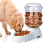 Automatic Dog Feeders Dog Feeder Dispenser for Large Dogs 3 Gallon Gravity Automatic Dog Cat Feeder Station 1 | PricZone