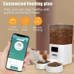 Smart WiFi Pet Feeder with Dual Bowls 5L 5 | PricZone