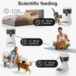 WiFi Timed Pet Feeder with Voice and 4L Bin 2 | PricZone