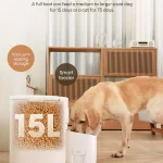 Large Dog Auto Feeder with Sealed Storage Bin 2 | PricZone