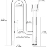 Mini Glass Lily Pipe Set for Nano Aquariums 3 | PricZone