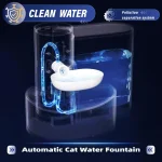 3000ml Cat Water Fountain with Quiet Pump 3 | PricZone