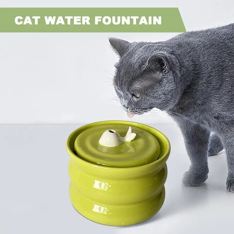 Ceramic Cat Water Fountain 800ml Auto Drink 5 | PricZone Ceramic Cat Water Fountain 800ml Auto Drink 5 | PricZone
