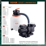 VEVOR Sand Filter Pump for Above Ground Pools 1 | PricZone