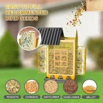 Hanging Metal Bird Feeder with Suet Cages 4 | PricZone