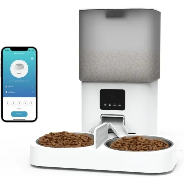 Dual Automatic Cat Feeder for 2 Cats 6L WiFi 1 | PricZone