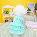 2023 Spring Pet Clothes Dog Princess Dresses Puppy Dress Pet Skirt Puppy Dog Princess Dresses for Small Medium Cat Costume Pug 2 | PricZone