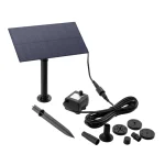 Aquarium Solar Water Pump Hydroponics Filter Aeration Fish Tank Rockery Water Pumping Submersible Pump Pond Fountain Garden 2 | PricZone