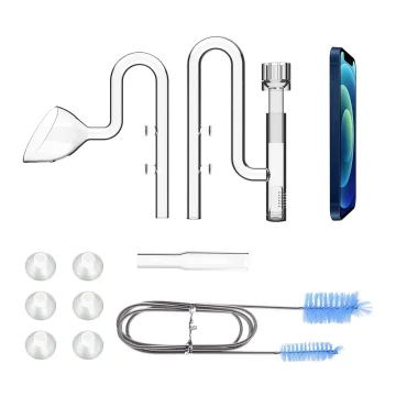 Mini Glass Lily Pipe Set for Nano Aquariums 1 | PricZone