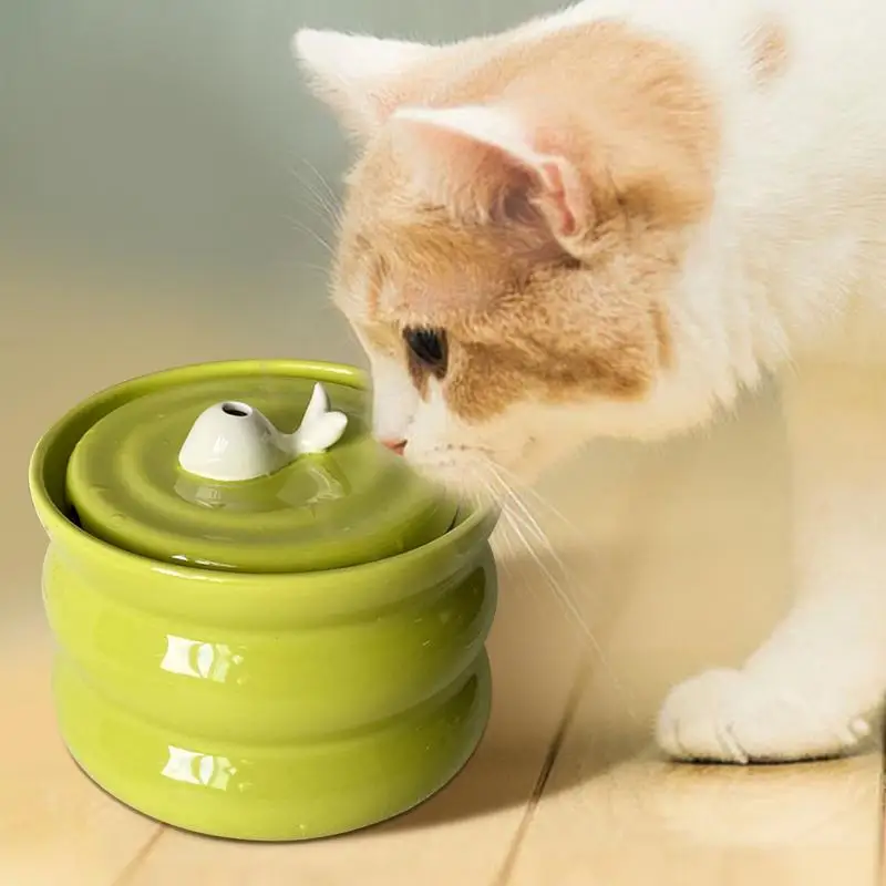 Ceramic Cat Water Fountain 800ml Auto Drink 1 | PricZone Ceramic Cat Water Fountain 800ml Auto Drink 1 | PricZone