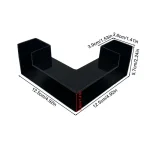 Shrimp Cave Aquarium Corner Tunnel Corner Fish Tank Decoration Fish Hideout Fish Tank Accessories For Aquatic Pets 6 | PricZone