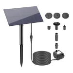 Aquarium Solar Water Pump Hydroponics Filter Aeration Fish Tank Rockery Water Pumping Submersible Pump Pond Fountain Garden 1 | PricZone