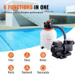 VEVOR Sand Filter Pump for Above Ground Pools 4 | PricZone