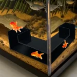 Shrimp Cave Aquarium Corner Tunnel Corner Fish Tank Decoration Fish Hideout Fish Tank Accessories For Aquatic Pets 2 | PricZone