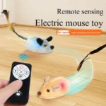 Automatic SensingMouse Moving Cat Toys Electronic Squeaky Mice Moving CatMouse Toy For Kitten IndoorOutdoor Pet Cat Exercise 1 | PricZone Automatic SensingMouse Moving Cat Toys Electronic Squeaky Mice Moving CatMouse Toy For Kitten IndoorOutdoor Pet Cat Exercise 1 | PricZone