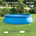 Intex Easy Set 15ft x 48in Inflatable Pool Kit 2 | PricZone