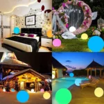 Giant Inflatable Beach Ball LED Water Party Toy 4 | PricZone