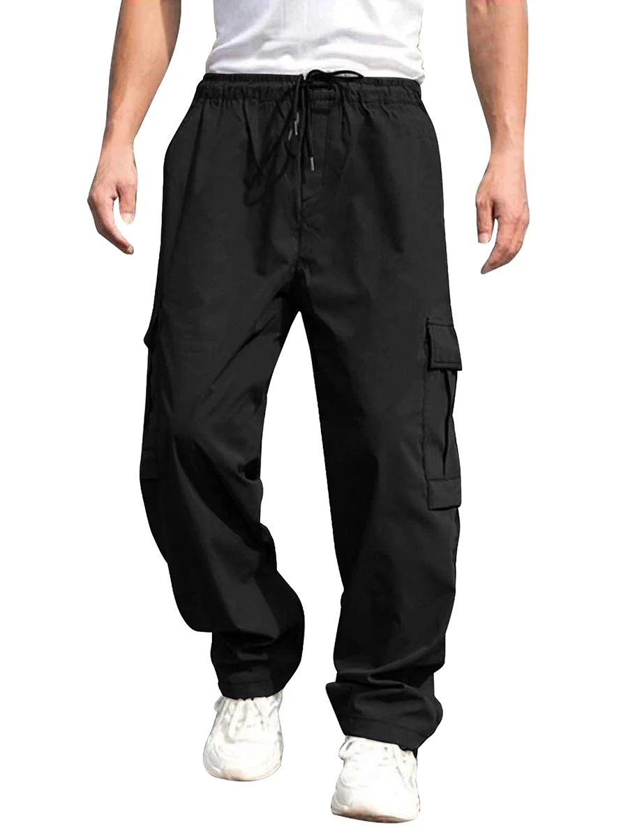 Mens Loose Fit Straight Leg Cargo Pants 1 | PricZone Mens Loose Fit Straight Leg Cargo Pants 1 | PricZone