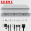 12-in-1 USB C Hub Dock for Surface Book 2
