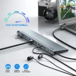 12 in 1 USB C Docking Station Dual 4K HDMI VGA 3 | PricZone