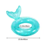 Mermaid Baby Pool Float Ring for Beach and Pool 6 | PricZone