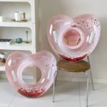 Pink Heart Inflatable Pool Seat for Girls 1 | PricZone