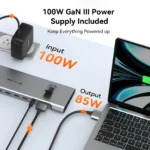 MacBook Pro Dock with 25 Gbps Ethernet Power 4 | PricZone