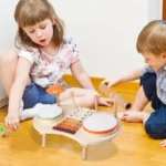 Wooden Drum Set for Kids Musical Toy Kit 1 | PricZone