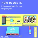 Switch OLED HDMI Dock with USB 30 Port Base 3 | PricZone