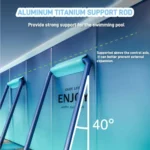 Large Folding Outdoor Pool for Kids and Adults 5 | PricZone