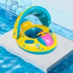 Baby Swim Float with Canopy and Steering Wheel 3 | PricZone