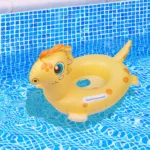 Cute Dinosaur Swim Ring Pool Toy with Handles 4 | PricZone