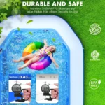 Large Inflatable Pool with Canopy and Seat 5 | PricZone