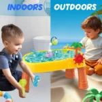 Toddler Sand and Water Play Table Set 4 | PricZone