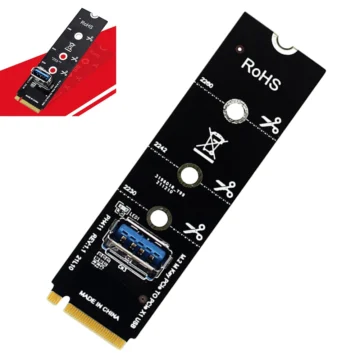 M2 NGFF M Key to USB 30 PCIe Riser Adapter Card 1 | PricZone