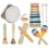 Wooden Percussion Music Set for Toddlers
