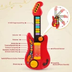 2 in 1 Electric Toy Guitar and Piano for Kids 2 | PricZone