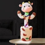Electric Dancing Talking Stuffed Animals Doll Funny Rabbit Cow Donkey Interactive Plush Toys Party Activities for Kids Adults 6 | PricZone Electric Dancing Talking Stuffed Animals Doll Funny Rabbit Cow Donkey Interactive Plush Toys Party Activities for Kids Adults 6 | PricZone