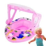 Dinosaur Baby Pool Float with Sunshade 1 | PricZone