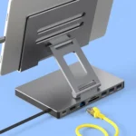 Aluminum USB C Docking Hub with Laptop Stand 4 | PricZone