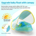 Baby Inflatable Swim Ring with Sunshade 3 | PricZone