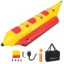 3-Person Inflatable Banana Boat with Air Pump