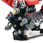 APP Motorized V8 Engine Kit with LED Light 5 | PricZone