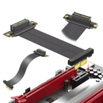 PCIe 40 X1 X4 90 Degree Riser Cable Extender 2 | PricZone