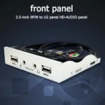Durable 9 Pin to 4 Port USB Audio Front Panel Hub 2 | PricZone