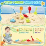 Turtle Sandbox with Lid and Sand Toy Set 3 | PricZone
